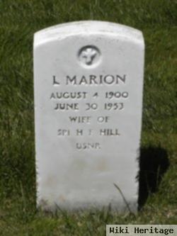 Laura Marion Hanson Hill