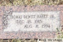 Thomas Dewitt Haney, Jr