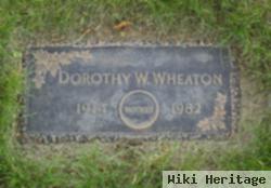 Dorothy W. Hahn Wheaton