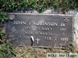 John J Robinson, Jr