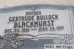 Gertrude Bullock Blackhurst