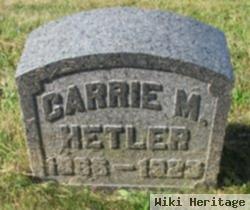 Carrie May Hetler