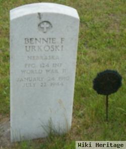 Pfc Bennie F. Urkoski