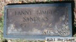 Fanny Kimble Sanders