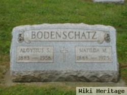 Aloysius Stephen "oliver" Bodenschatz