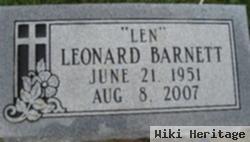 Leonard "len" Barnett