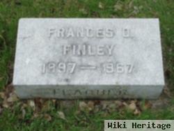 Frances D Finley