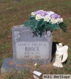 Georgia Thelma Wright Brock