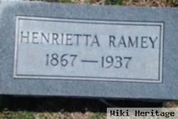 Henrietta Ramey