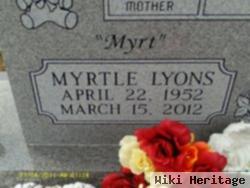 Myrtle "myrt" Lyons Lyons