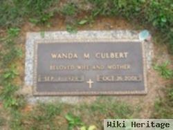 Wanda M Culbert