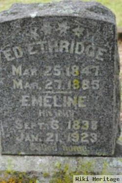 Sarah Emeline Templeton Leonard Ethridge