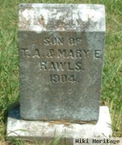 Infant Son Rawls