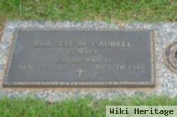 Burgess Marion Caudell