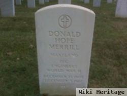 Donald Hope Merrill