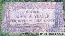 Alma A Yeager