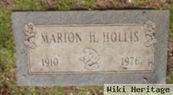 Marion H Hollis