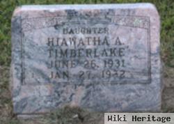 Hiawatha A. Timberlake