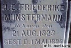 Heinrich E. Friederike Munstermann