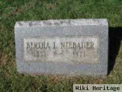 Bertha L Niebauer