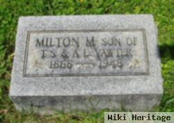 Milton M. Vawter