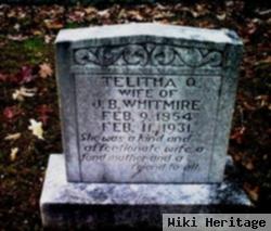 Telitha "delia" Galloway Whitmire