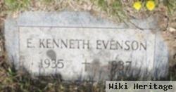 E Kenneth "kenny" Evenson