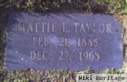 Mattie L Taylor