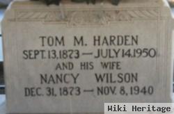 Thomas Monroe "tom" Harden