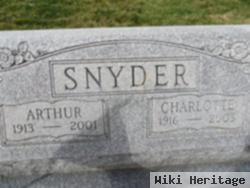 Arthur S Snyder