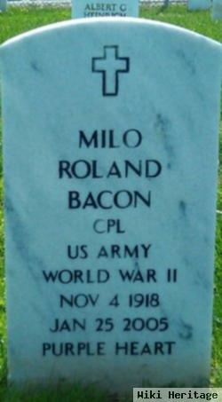 Milo Roland Bacon