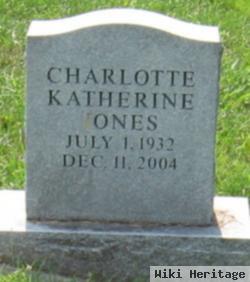 Charlotte Katherine Jones