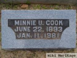 Minnie Lee Underwood Cook