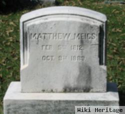 Rev Matthew Meigs