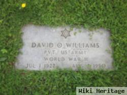 Pvt David O Williams