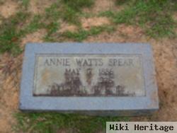 Annie Watts Spear