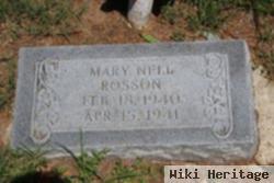 Mary Nell Rosson