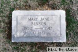 Mary Jane Benson