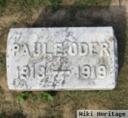 Paul Edward Oder