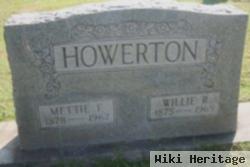 William Roe "willie" Howerton