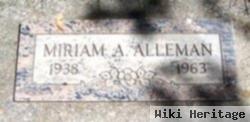 Miriam Ann Fletcher Alleman