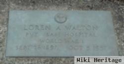 Loren A Walton