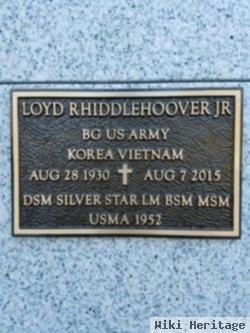 Bg Loyd Perkins Rhiddlehoover, Jr