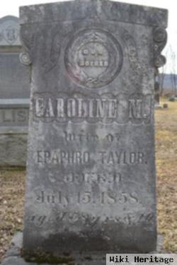 Caroline M Taylor