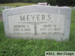 Mahlon J. Meyers