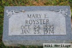 Mary E. Royster