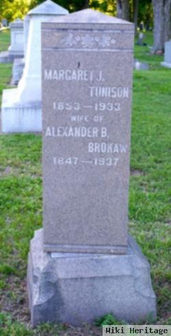 Margaret Jane "maggie" Tunison Brokaw