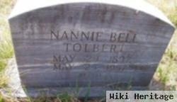 Nancy Bell "nannie" Tolbert