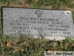 Shirley Craig Taylor Creasman