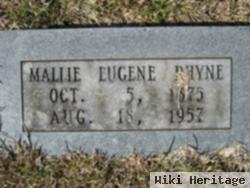 Malcom Eugene "mallie" Rhyne